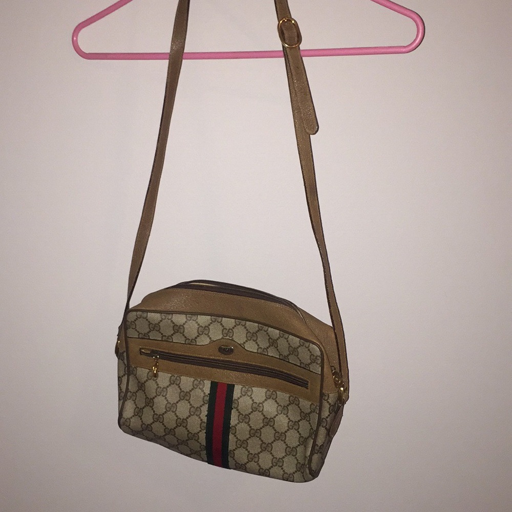 Original Tan Gucci Purse